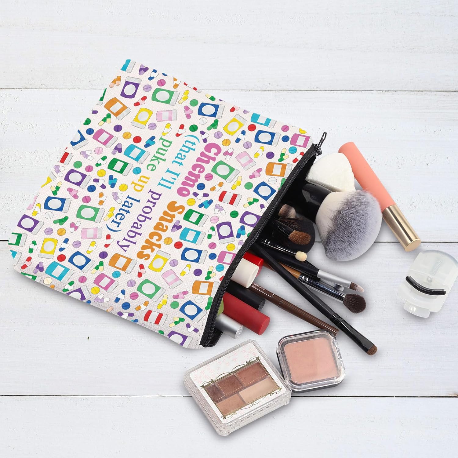 G2TUP Funny Chemo Snacks Chemo Bag Chemo Care Package For Women Warriors (Chemo Snacks NEW) - Image 4