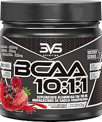 3VS Nutrition BCAA 10:1:1 250g - Sabor gourmet Frutas Vermelhas