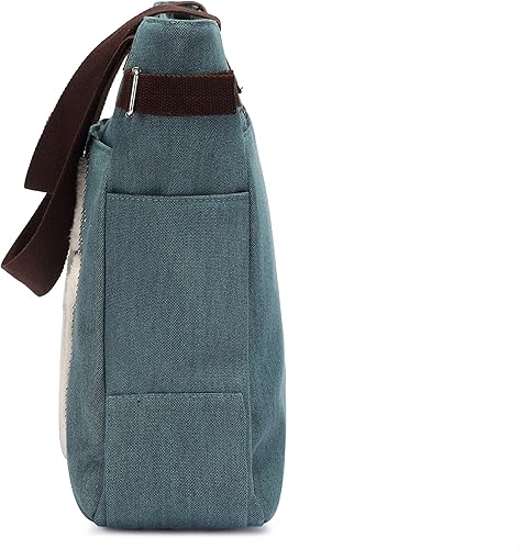 Miniatura 3 de KAUKKO Women Canvas Handbag Shoulder Bag Cat Big Tote Bag