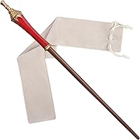 Vista 12 de Varita Mágica de Mago Hechicero Bruja Brujería para Varitas de Juguete Mágicas Coleccionables (Gema)