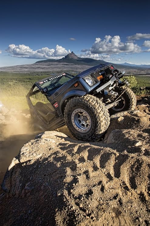 WARN 96805 VR8-S Electric 12V Winch with Synthetic Rope: 3/8 Diameter x 90' Length, 4 Ton (8,000 lb) Pulling Capacity