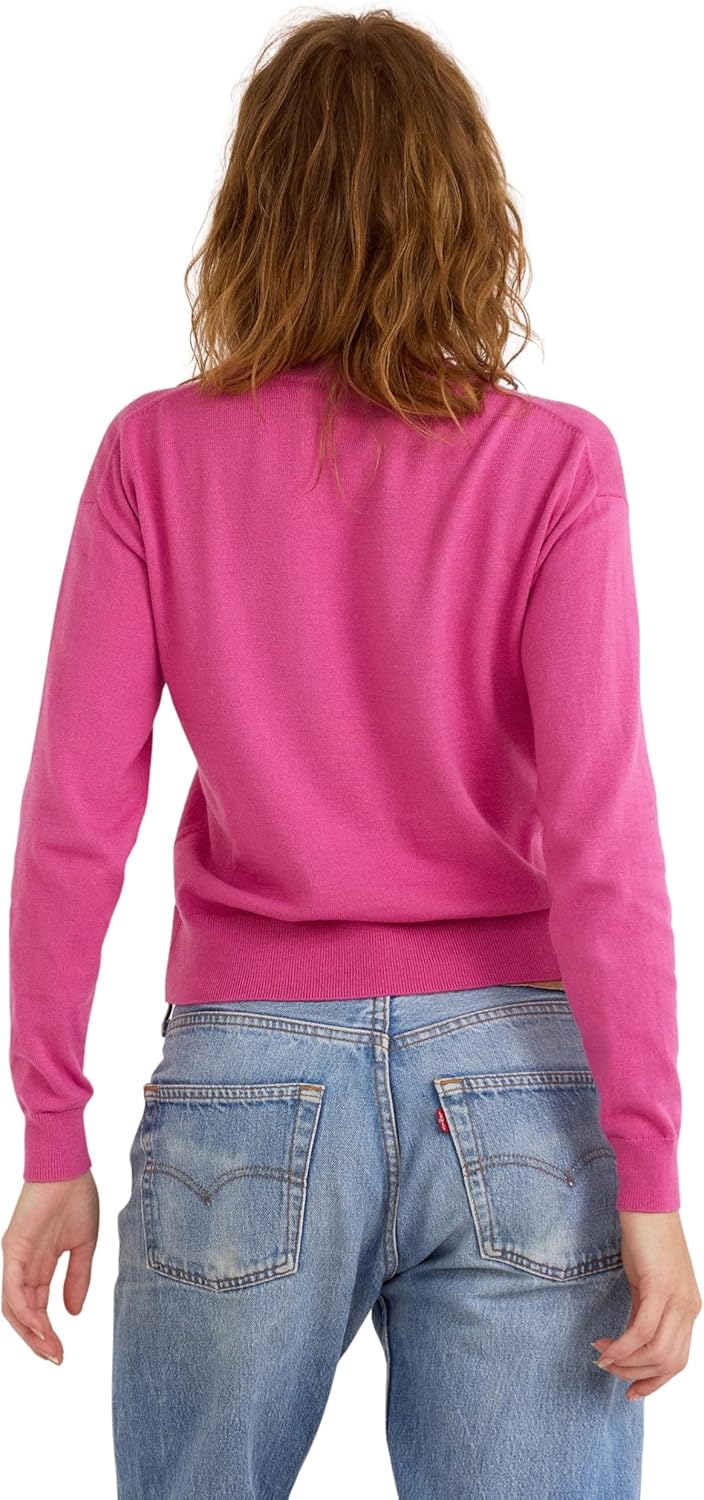 Organic Basics Women's Soft Knit Boxy Crewneck Sweater