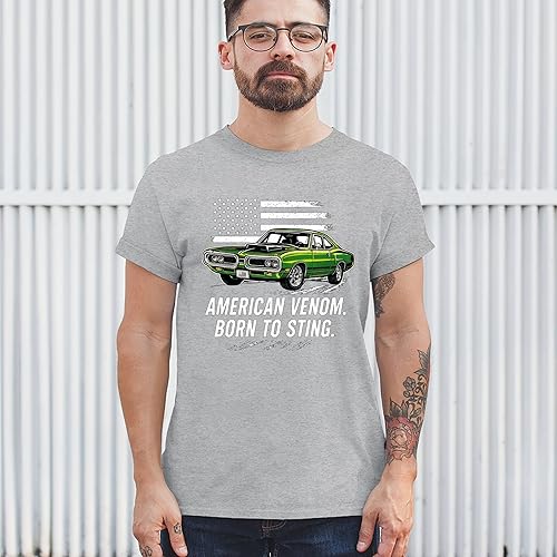Miniatura 4 de American Venom Muscle Car Camisetas gráficas y camisetas sin mangas para hombre