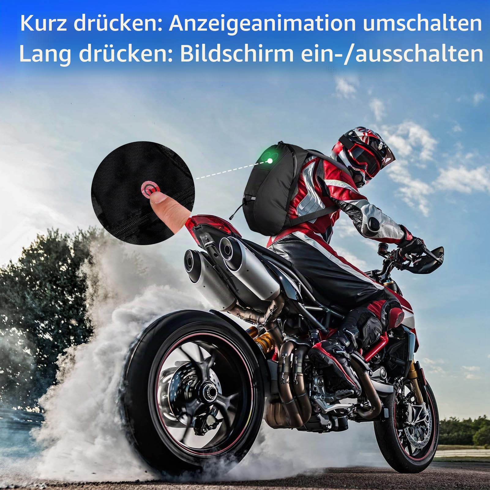 Lixada LED Rucksack mit Blinkfunktion, 15L Laptop Rucksäcke LED Backpack für Fahrrad, E-Scooter, College-Schule-Computertasche Umhängetasche Geschenke für Frauen und Männer (Schwarz)
