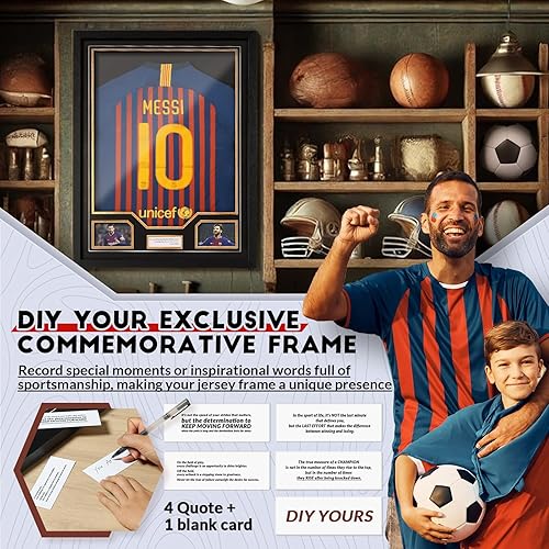 Miniatura 25 de JupDec Estuche de exhibición de pelotas de golf de acrílico transparente con base de madera y camiseta, caja de almacenamiento transparente