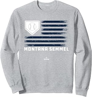 Vintage Flag Gameday Montana Semmel Prospect Baseball Fan Sweatshirt