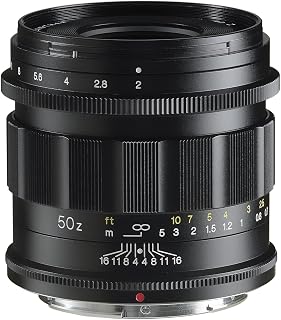 Voigtlander 福克伦德 APO-LANTHAR 50mm F2 Aspherical II 全尺寸 单焦点 标准镜头 手动对焦 尼康 NIKON Z接口 替换镜片