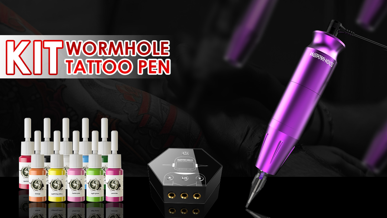 Wormhole Tattoo タトゥーペンセット Wormhole Tattoo Pen Kit