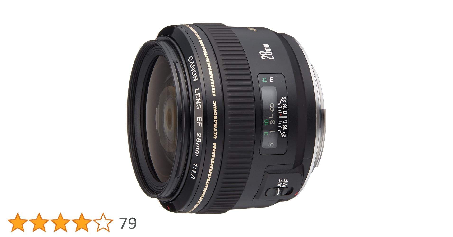Amazon.co.jp: Canon 単焦点レンズ EF28mm F1.8 USM フルサイズ