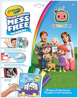 Crayola Color Wonder Cocomelon Colouring Pages & Mess Free Markers