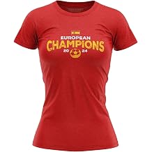 Spain European 2024 Soccer Champions Tshirt for Women, Spanish Jesery 2024 European Champions, Espana Football Apparel