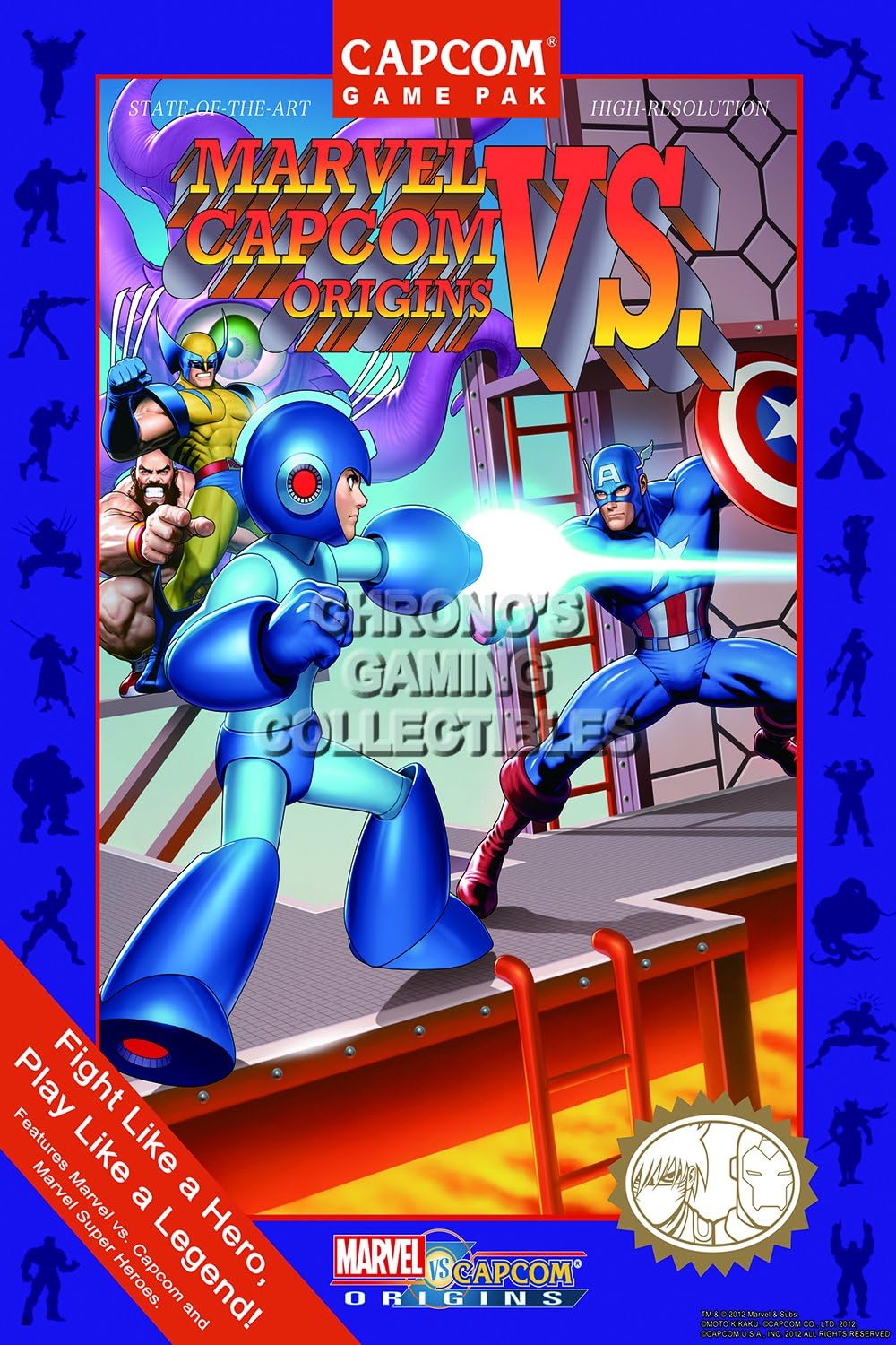 CGC Huge Poster GLOSSY FINISH - Marvel vs Capcom Origins PS3 XBOX 360 - MVC023 (24" x 36" (61cm x 91.5cm))