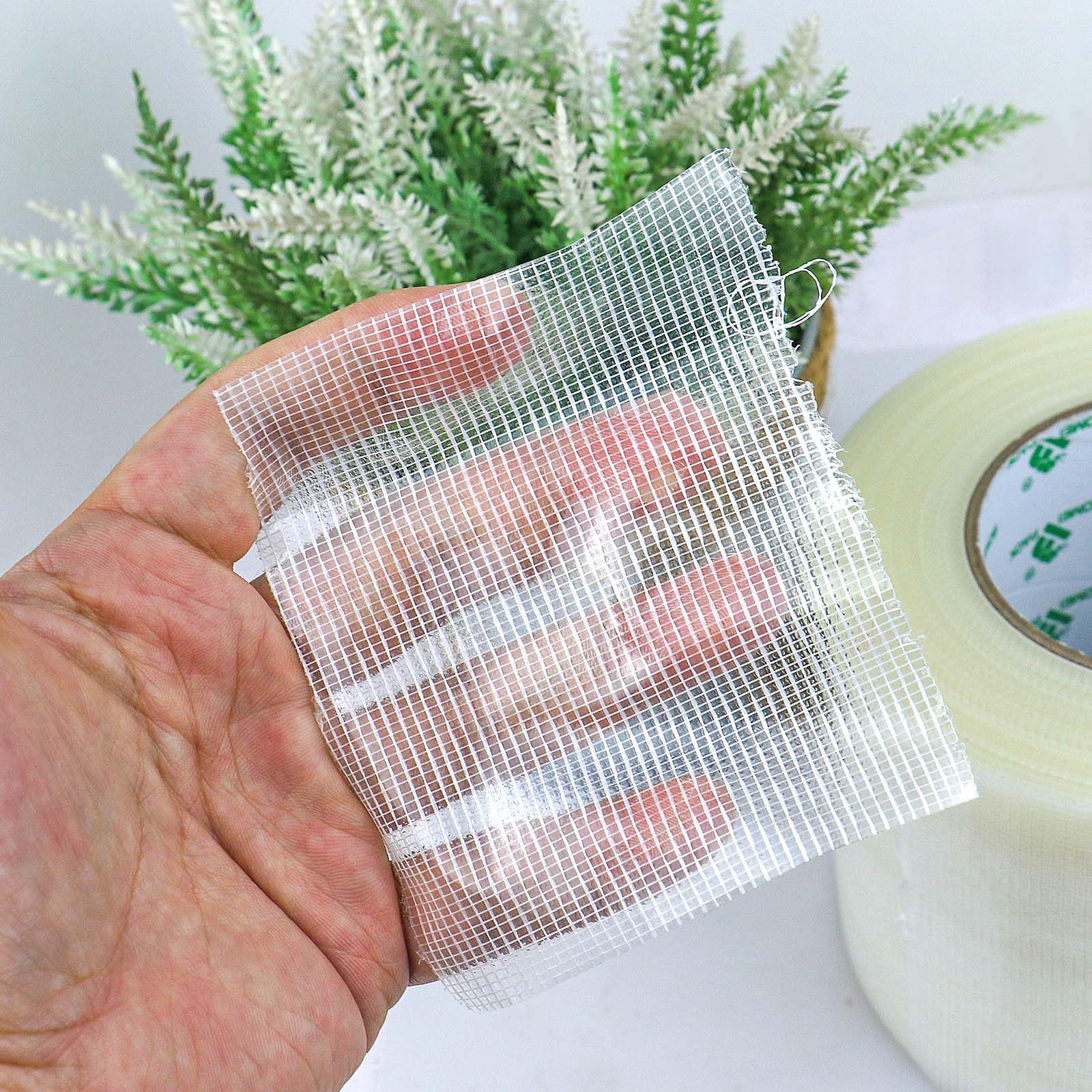 BOMEI Pack Clear Heavy Duty Duct - Cinta adhesiva para reparación, fijación, sellado, resistente, impermeable, flexible, transparente cinta adhesiva rasgable a mano sin residuos (100 mm x 55 m)