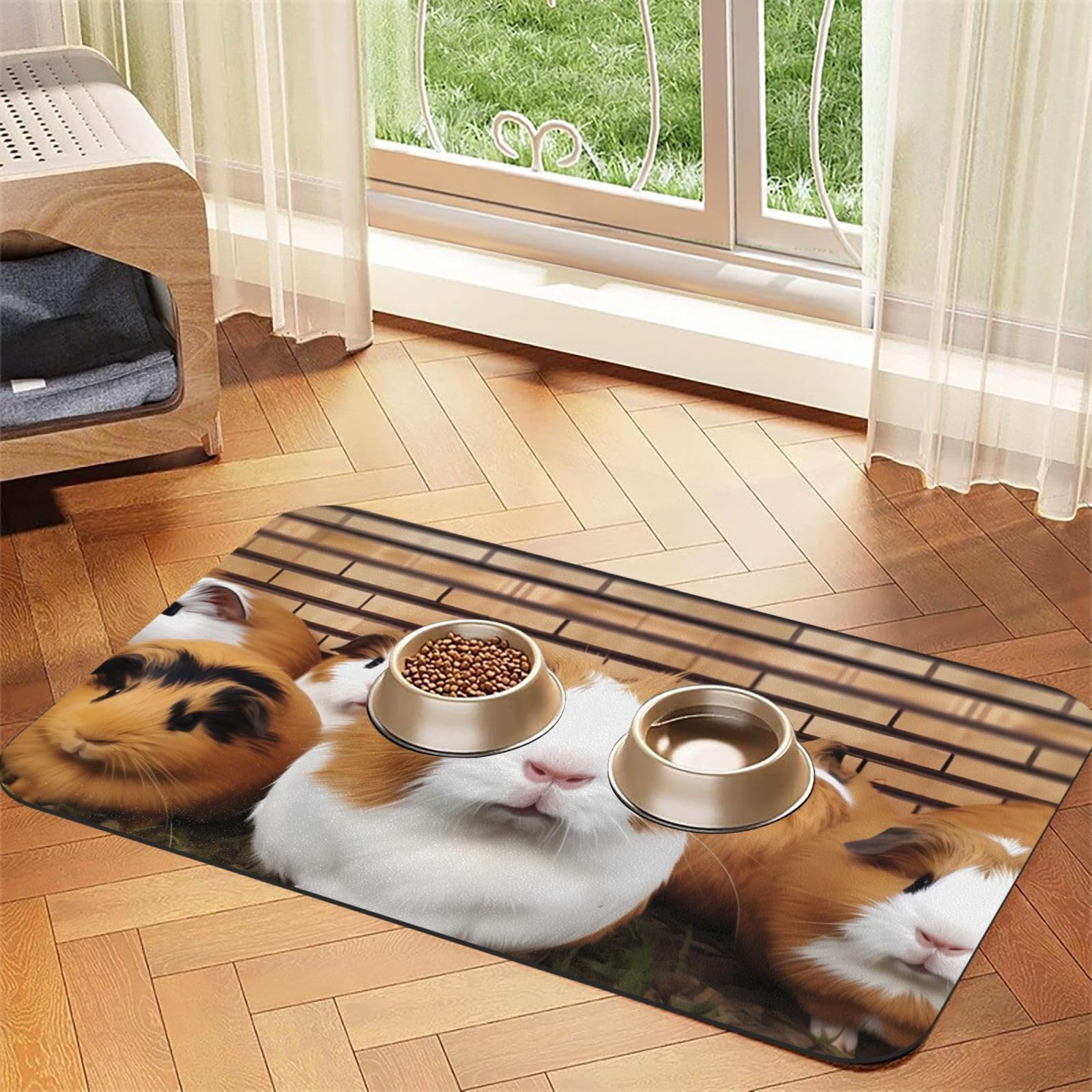 Tapis de nourriture pour chiens : finis les sols mouillés et glissants