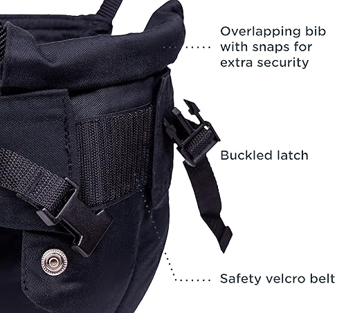 Miniatura 4 de Jolly Jumper Iconico (negro), puerta asiento de sillín de ejercicio para interiores, altura ajustable, para bebés de hasta 28 libras, no requiere