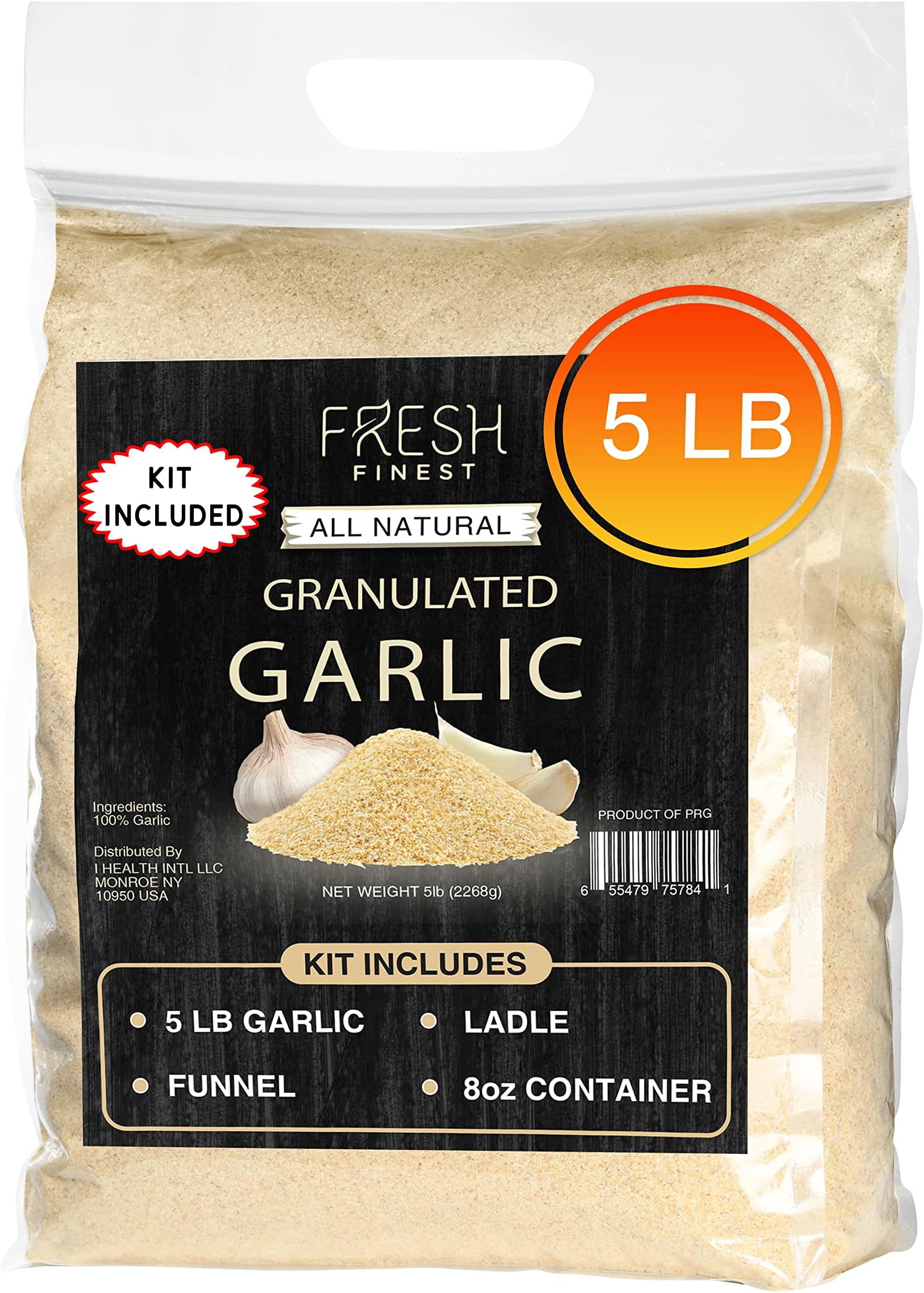 Earthborn Elements Dried Minced Garlic 1 Gallon Bucket