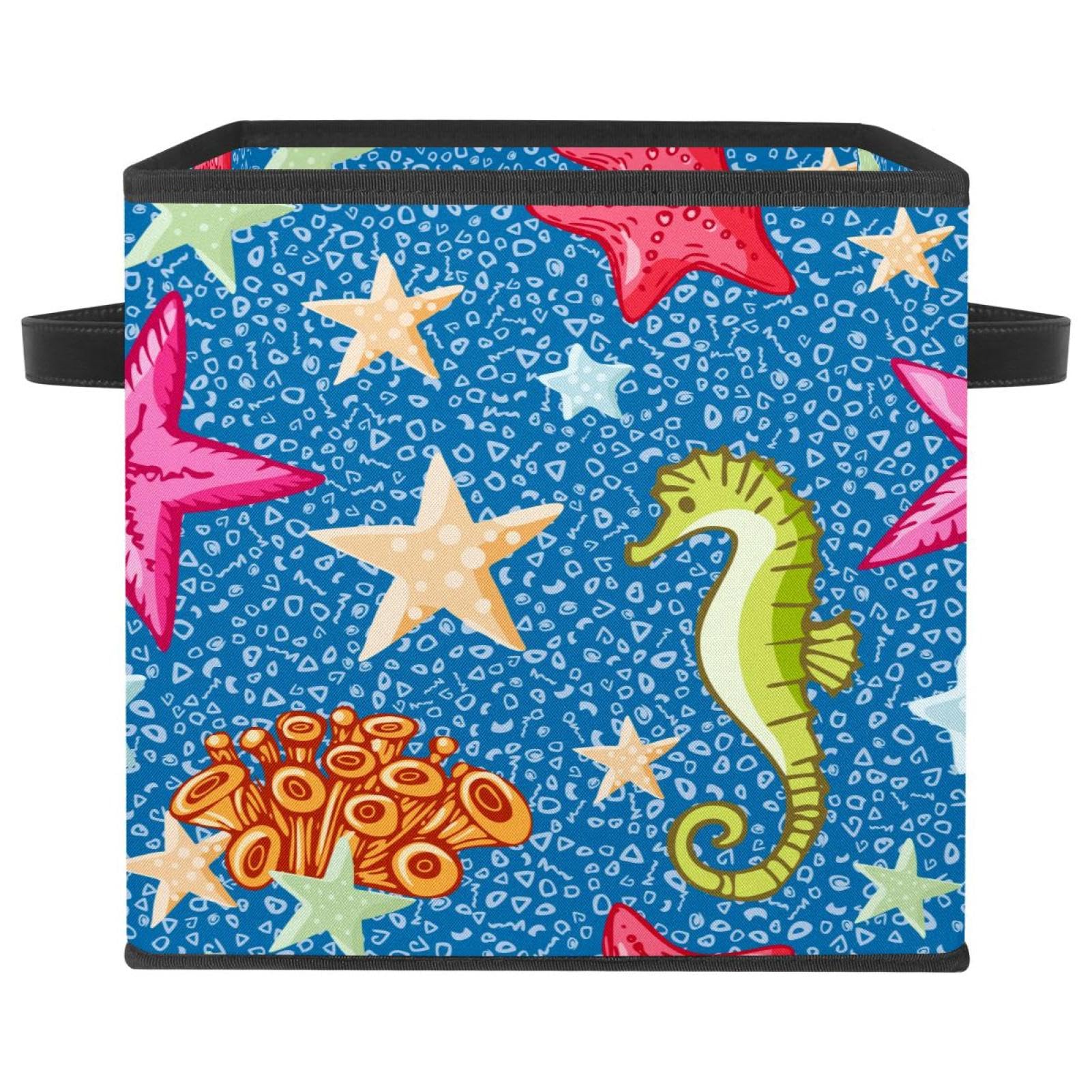Panier de rangement en tissu été pour organiser la chambre d'enfant