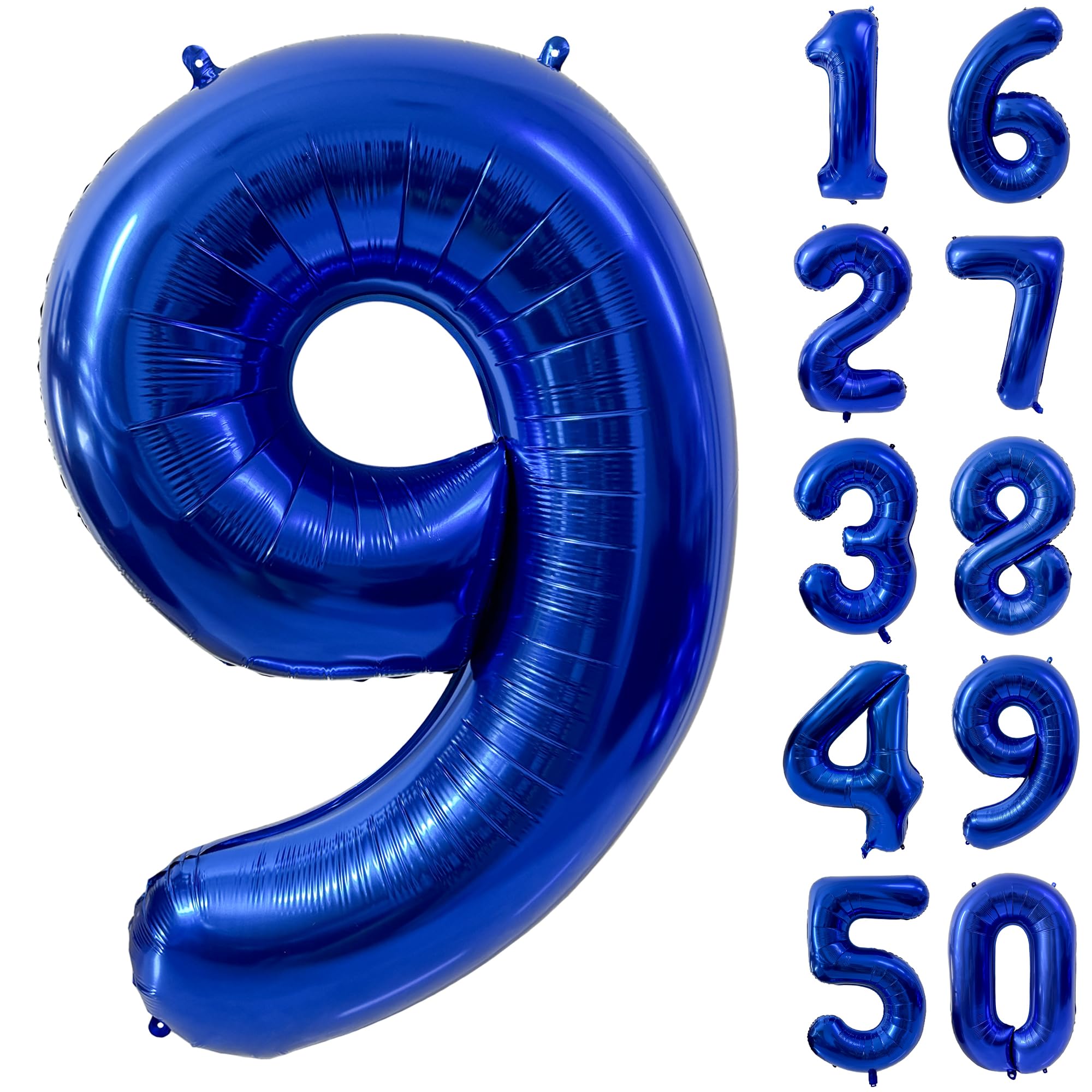 Red 0 balloon 40 Inch Giant Helium Foil Number 0 to 9 Red Balloon Birthday Wedding Party Digital Decorations (Number 0) — view 157