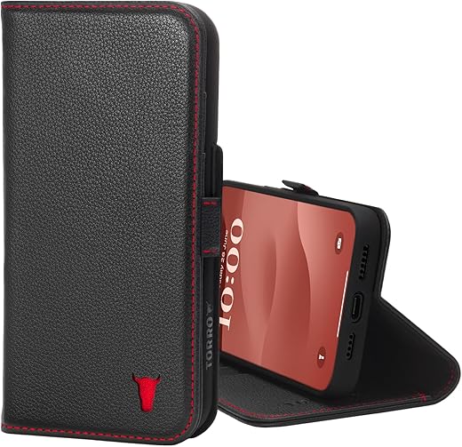 TORRO Cover Compatibile con iPhone 15 Pro Max – Custodia a Portafoglio...