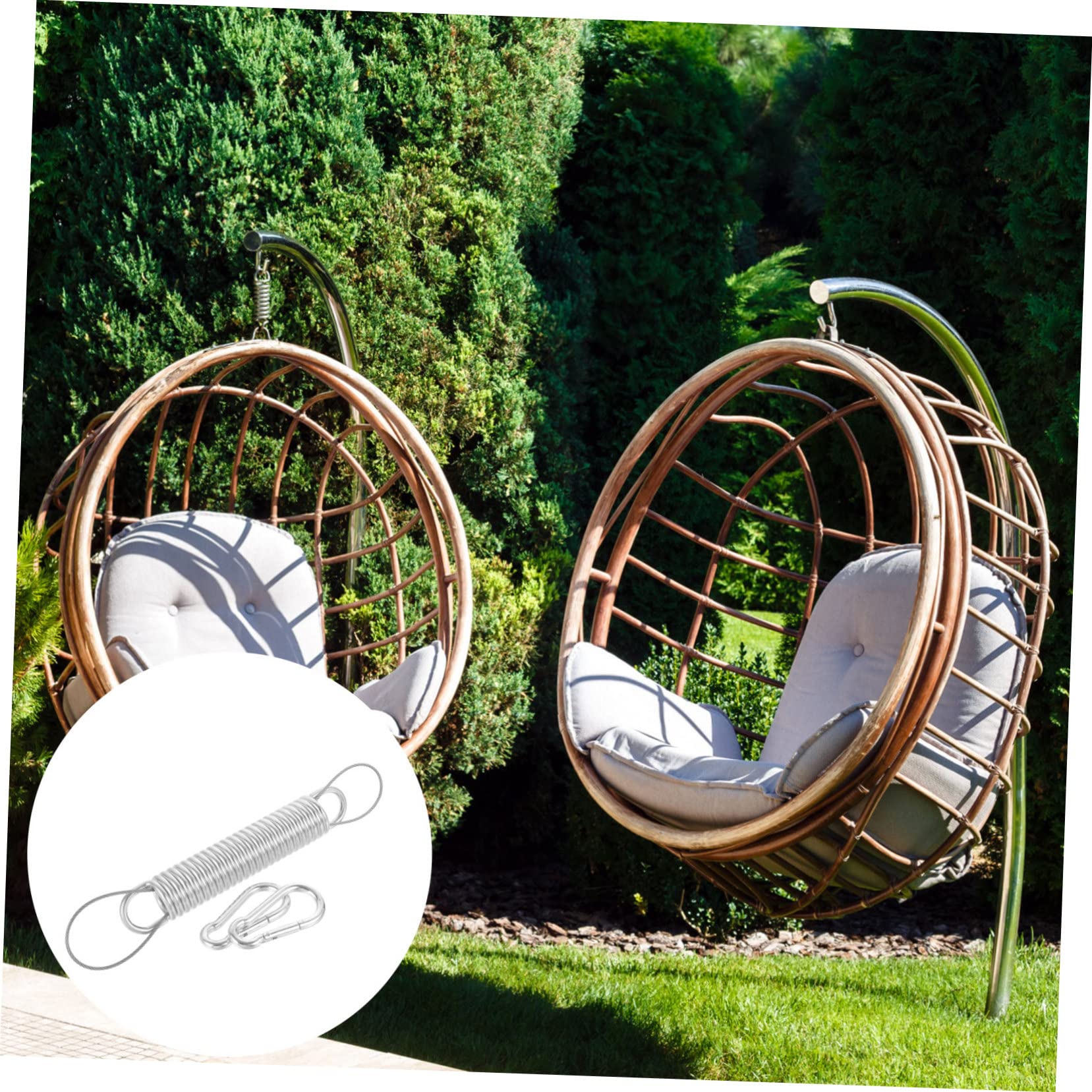 1satz Hängesessel -Set Mit -Haken Sicherer Aufhänger Für Schaukelstühle Und Hängematten Zubehör Für Outdoor-anwendungen Installieren