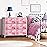 Sorbus Kids Dresser with 6 Drawers - Storage Chest Organizer Unit with Steel Frame, Wood Top & Handles, Tie-dye Fabric Bins for Clothes - Wide Furniture for Bedroom Hallway Kids Room Nursery & Closet