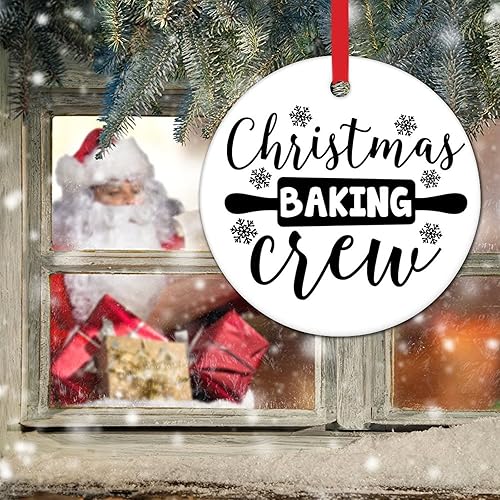 Vista 43 de Feliz Año Nuevo Yall Adorno de árbol de Navidad con citas divertidas Decoración de árbol de Navidad Recuerdo Feliz Año Nuevo Novedad Adornos