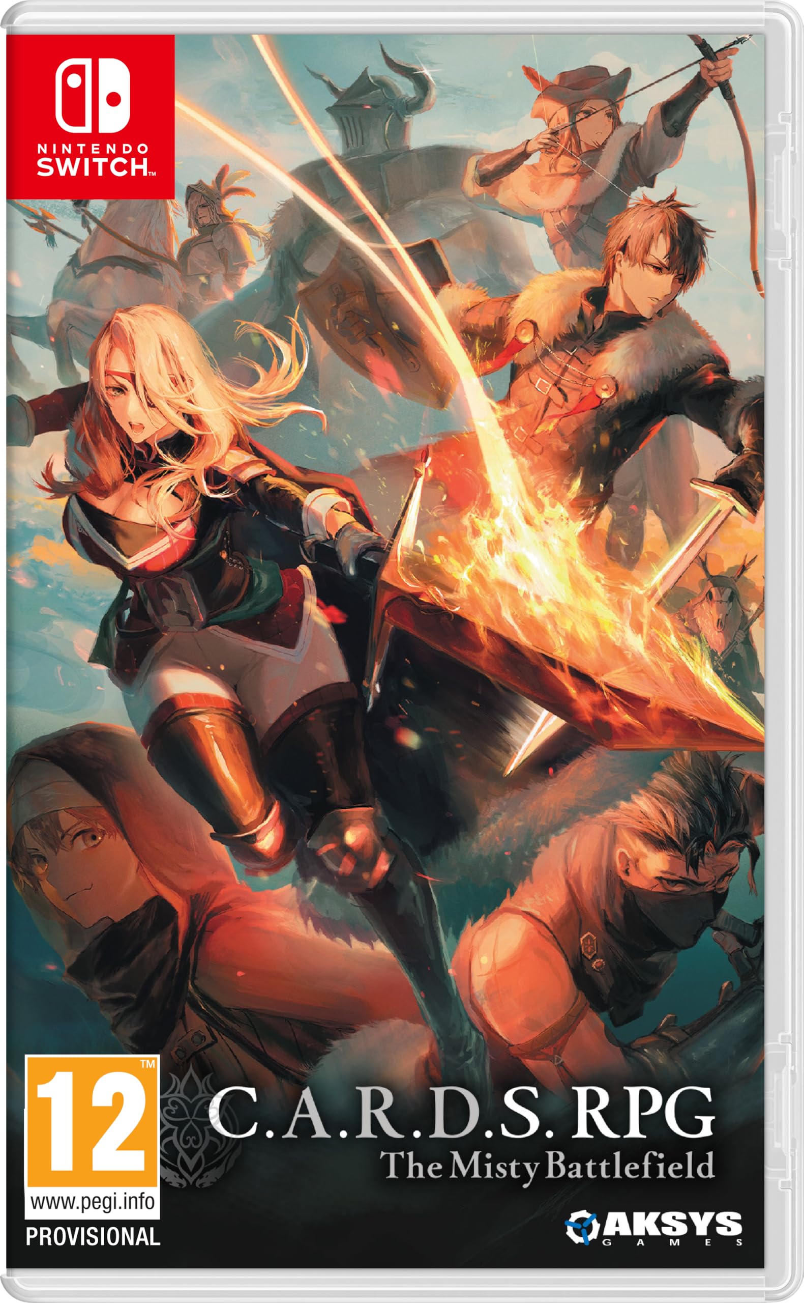 C.A.R.D.S. RPG: The Misty Battlefield -Total Warfare Edition- (Nintendo Switch)