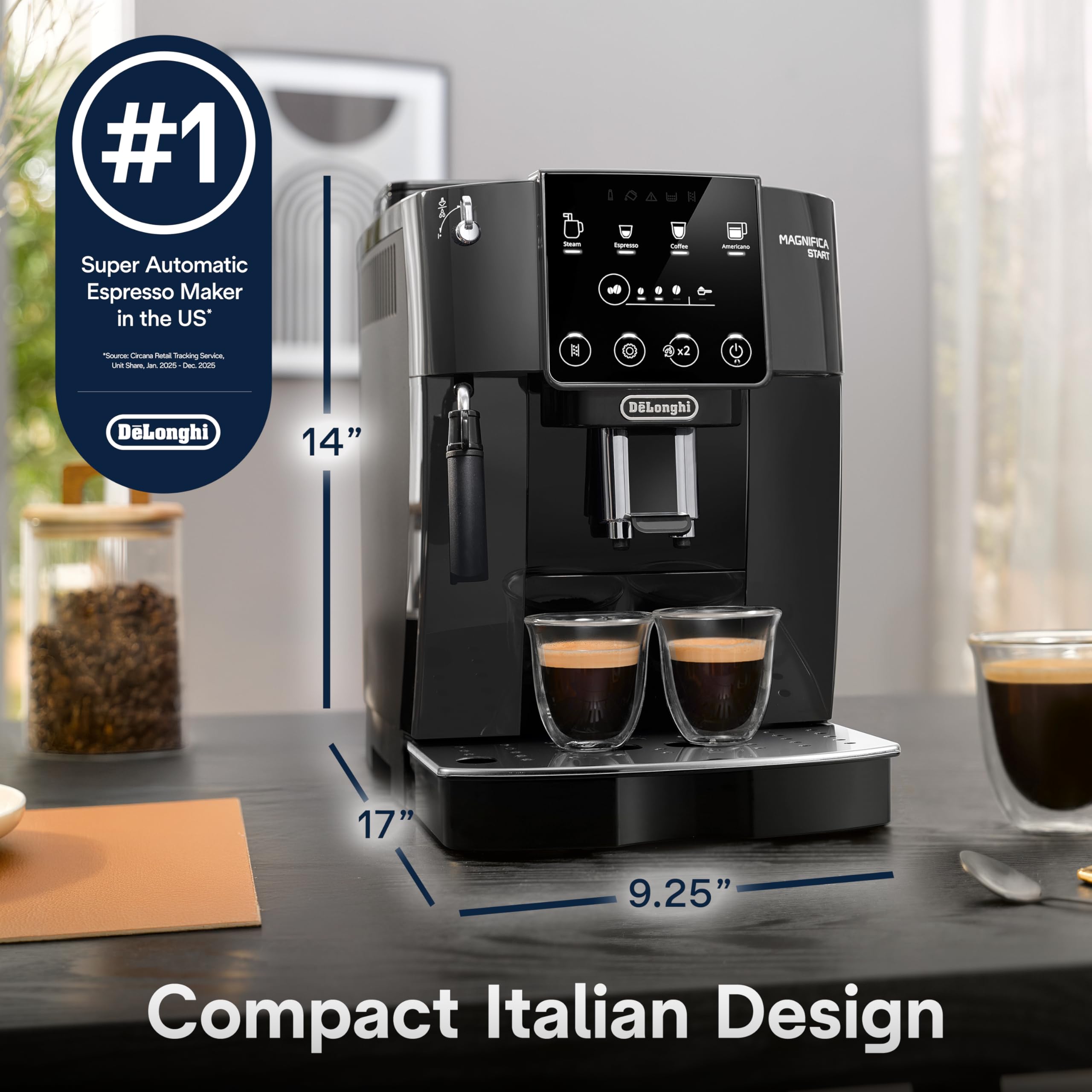 De'Longhi Magnifica Start - Máquina de café expresso automática