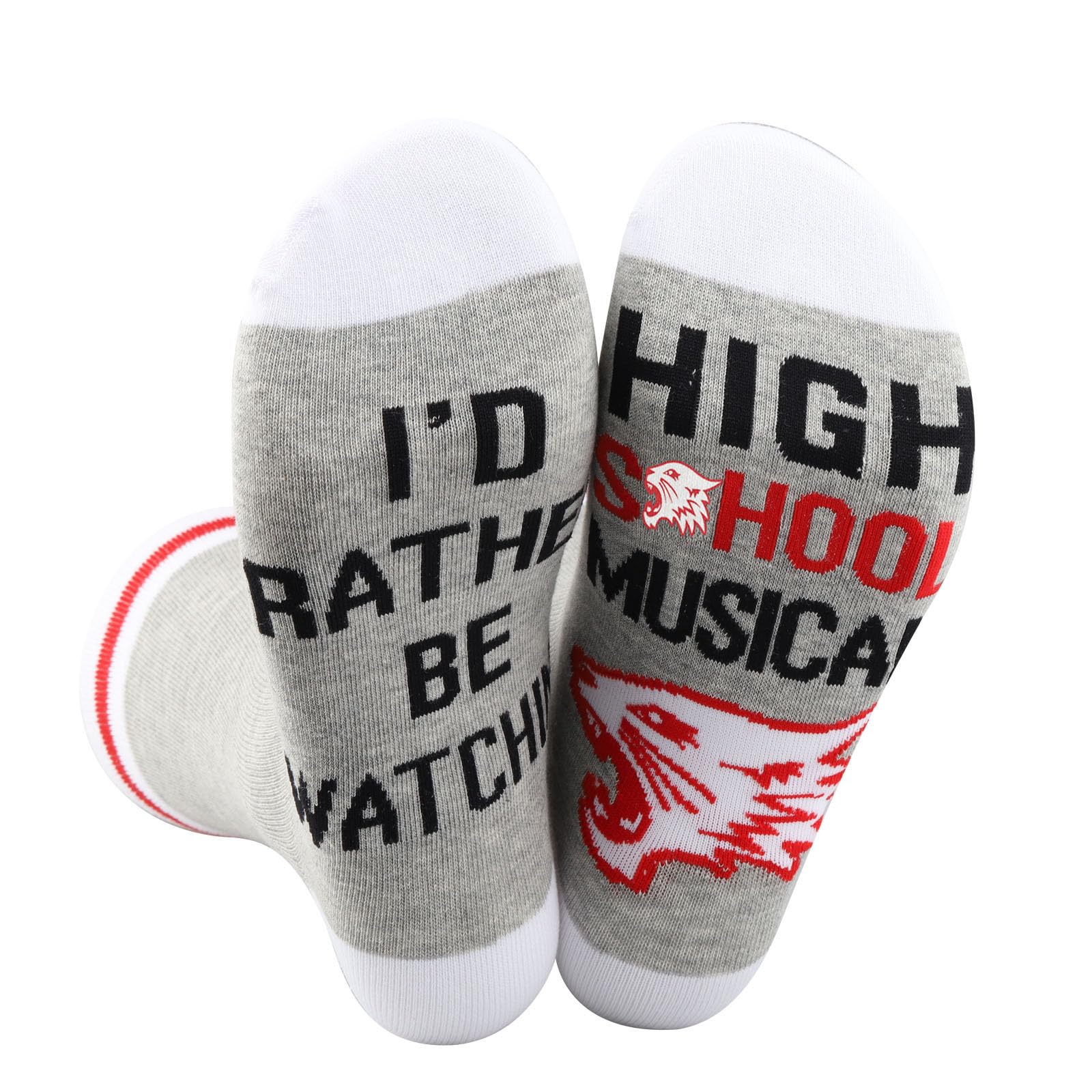 BWWKTOP High School Musical Socks High School Musical Fans Gifts I'd Rather Be Watching High School Musical Socks - Amazon