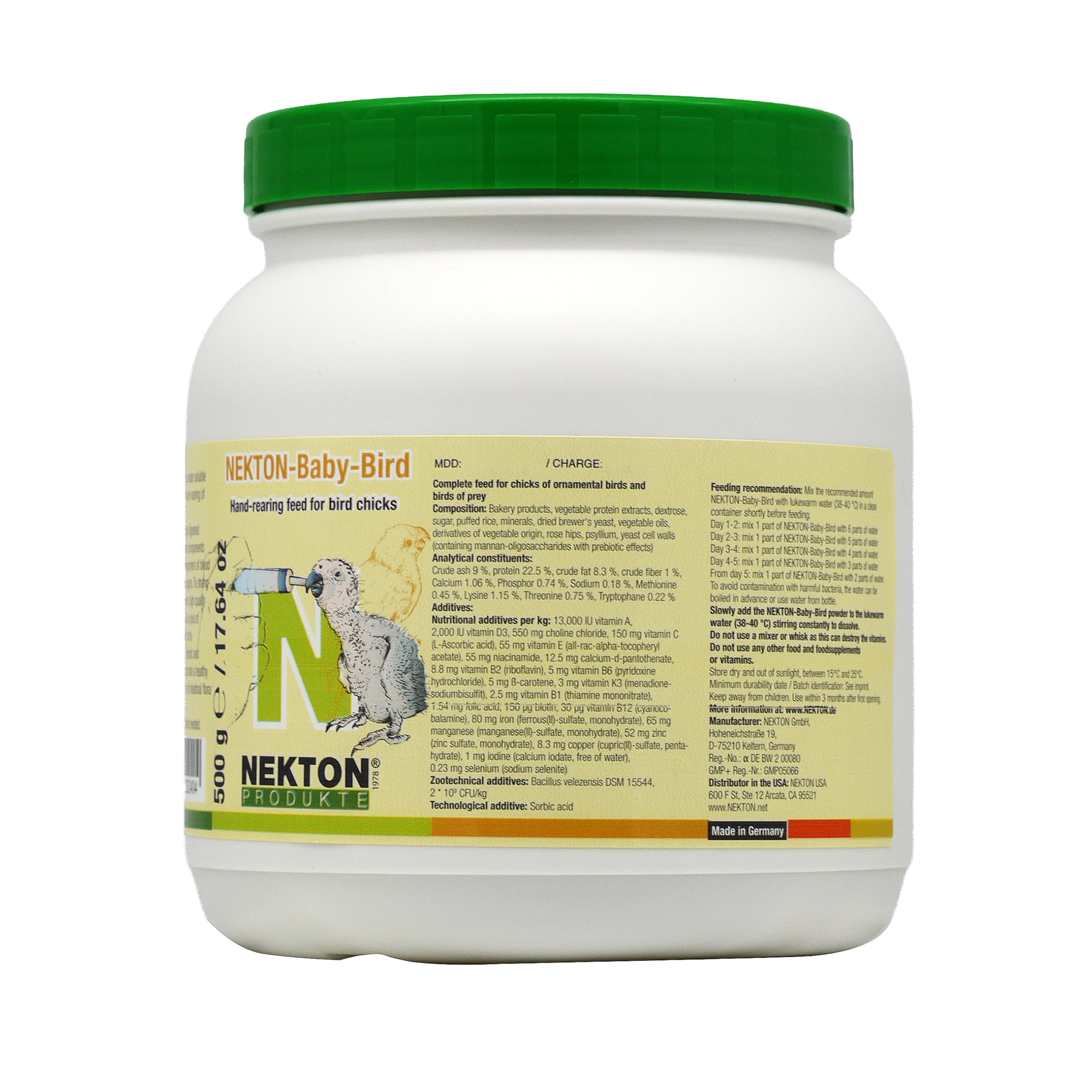 Nekton Baby Bird, 1 opakowanie (1 x 400 g), 47 EU