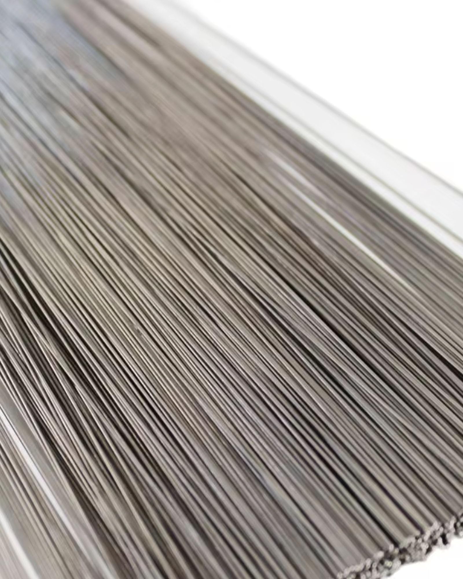 Cavetto Acciaio Inox 2mm X 30cm Con Occhielli | 10 Pezzi + 20 Portachiavi