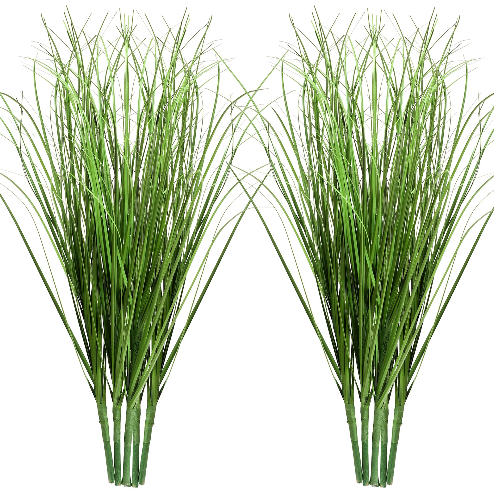 View 1 of 10 PCS Artificial Wheat Grass Plants, 14.6 Inch Faux Shrubs Wheat Grass Greenery Stems with Realistic Look, Fake Tall Grasss for Indoor Outdoor Decor, Artificial Plants for Home Office Garden, Large