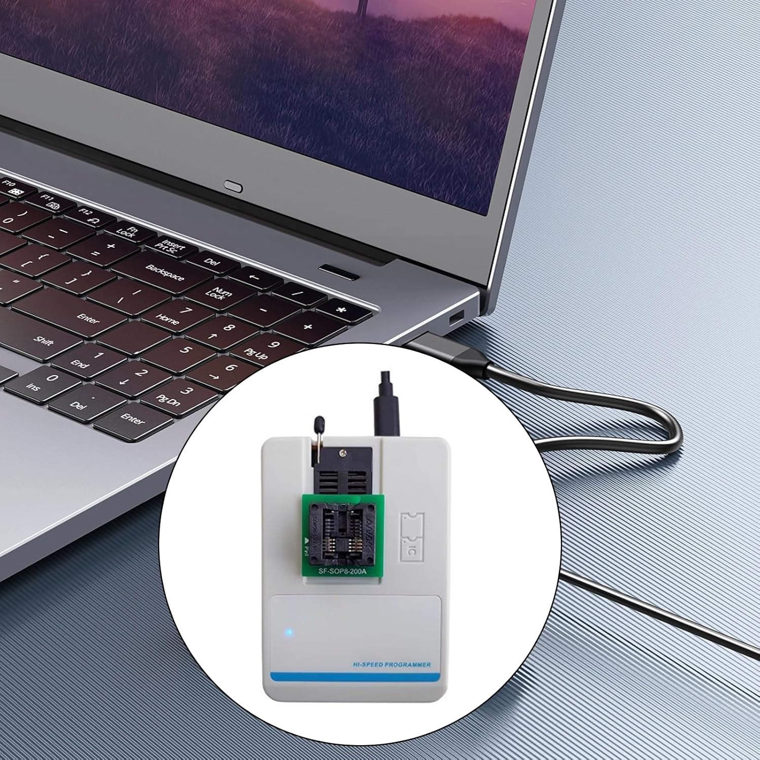 ユーザーフレンドリーSP10A/Bマルチデビス接続と自動チップ検出プログラミングデバイススピードプログラマを備えたフラッシュプログラ