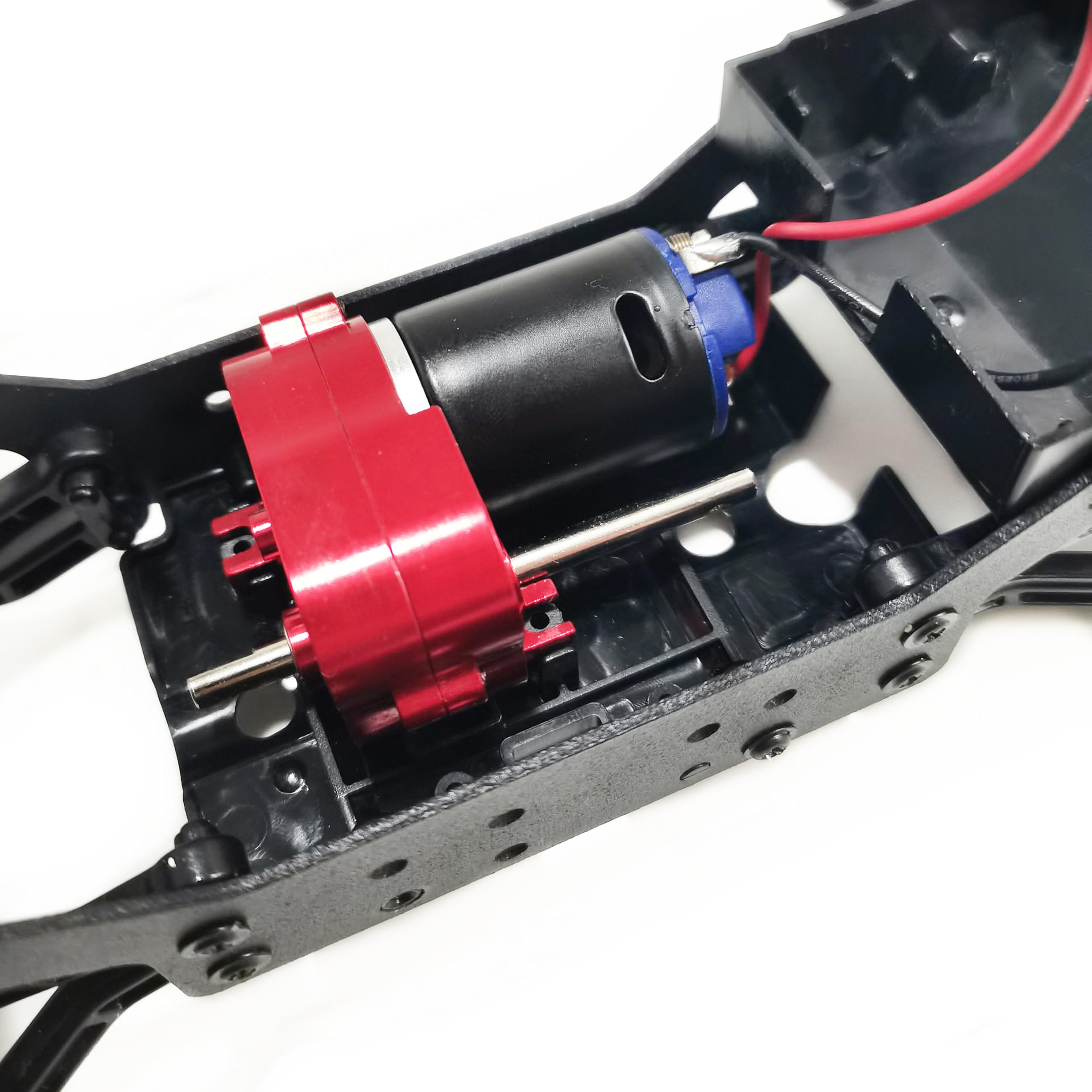 MN78 MN82 MN99S Version 2 Full Metal Gearbox with 370 Motor high Torque Gearbox(Red hp Plug)