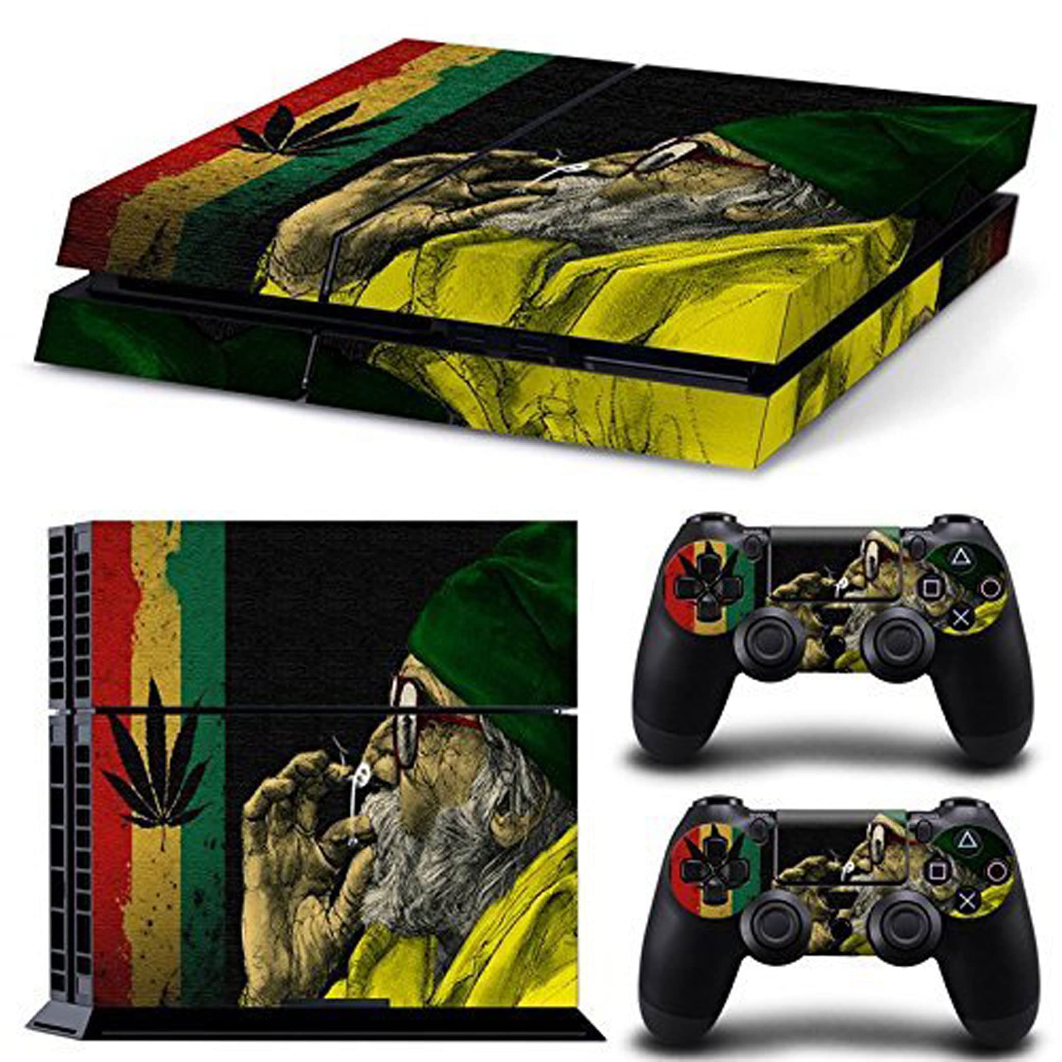 Elton Weed Theme 3M Skin Decal Sticker For PS4 Playstation 4 Console ControlleR [video game] (B01MR99R4S) Amazon Price History, Amazon Price Tracker