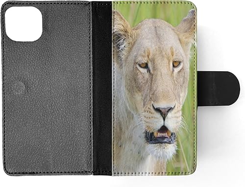 Miniatura 4 de Majestic African Lion Pride #19 FLIP Wallet Phone CASE Cover for Apple iPhone 15 Plus