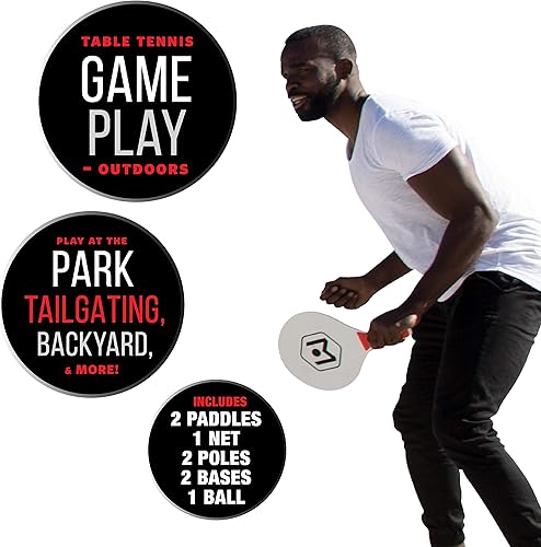 Miniatura 2 de Wicked Big Sports - Juego de pelotas de ping pong y pepinillo para exteriores