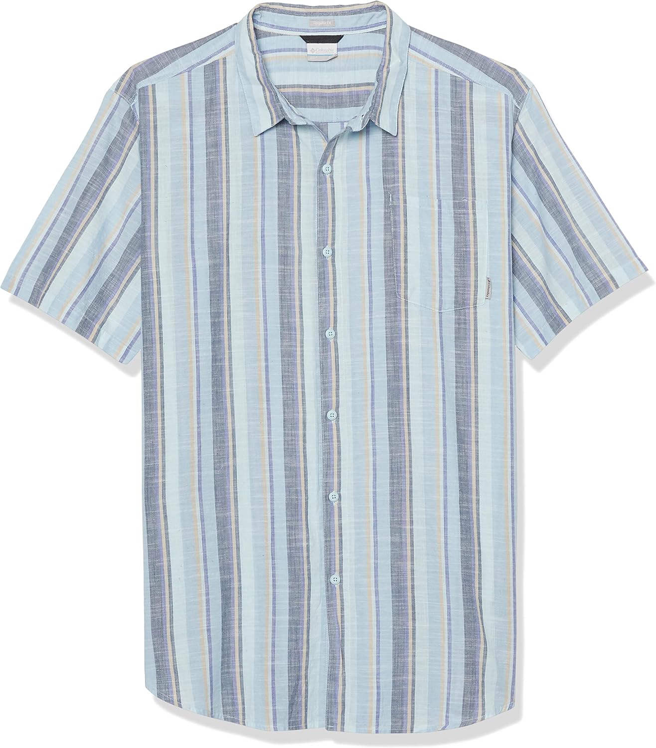 Columbia Men's Under Exposure Yarn Dye Short Sleeve Shirt