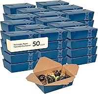 Vista 48 de Restaurantware Contenedor desechable para llevar, 30 oz / #1, negro