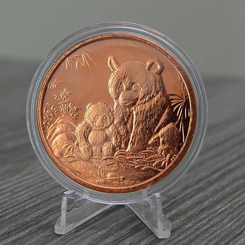 Vista 16 de Gran Búho Cuerno 1 oz Moneda de lingote redondo de cobre puro .999 en cápsula - COA por Heavenly Metals