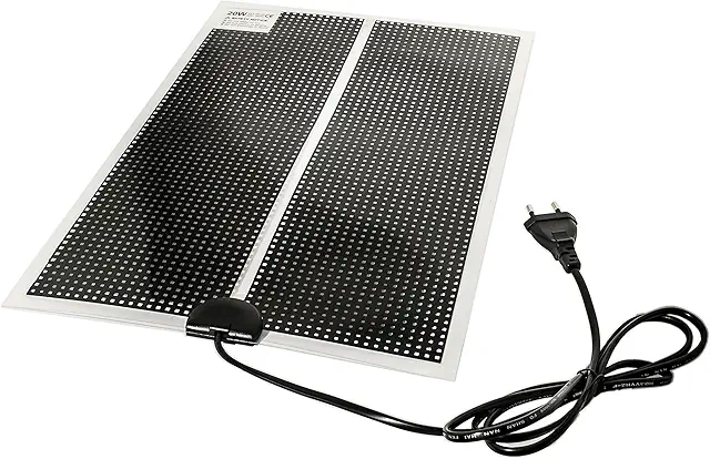 Tapis chauffant étanche pour terrarium - Économie d'énergie 45W