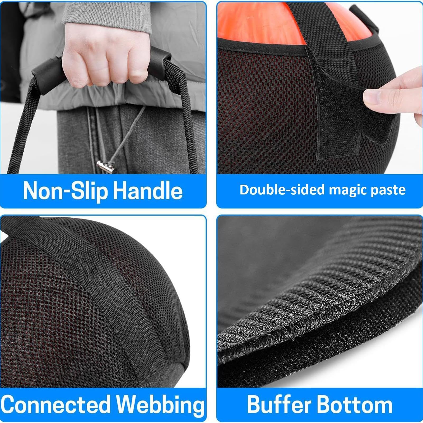 Sac à Boules de Bowling, Support Robuste pour Boule Unique, Sac à Dos Pliable et sécurisé, poignée Pratique pour Un Transport Facile, idéal pour Les Joueurs avancés, prêt pour Le Concours