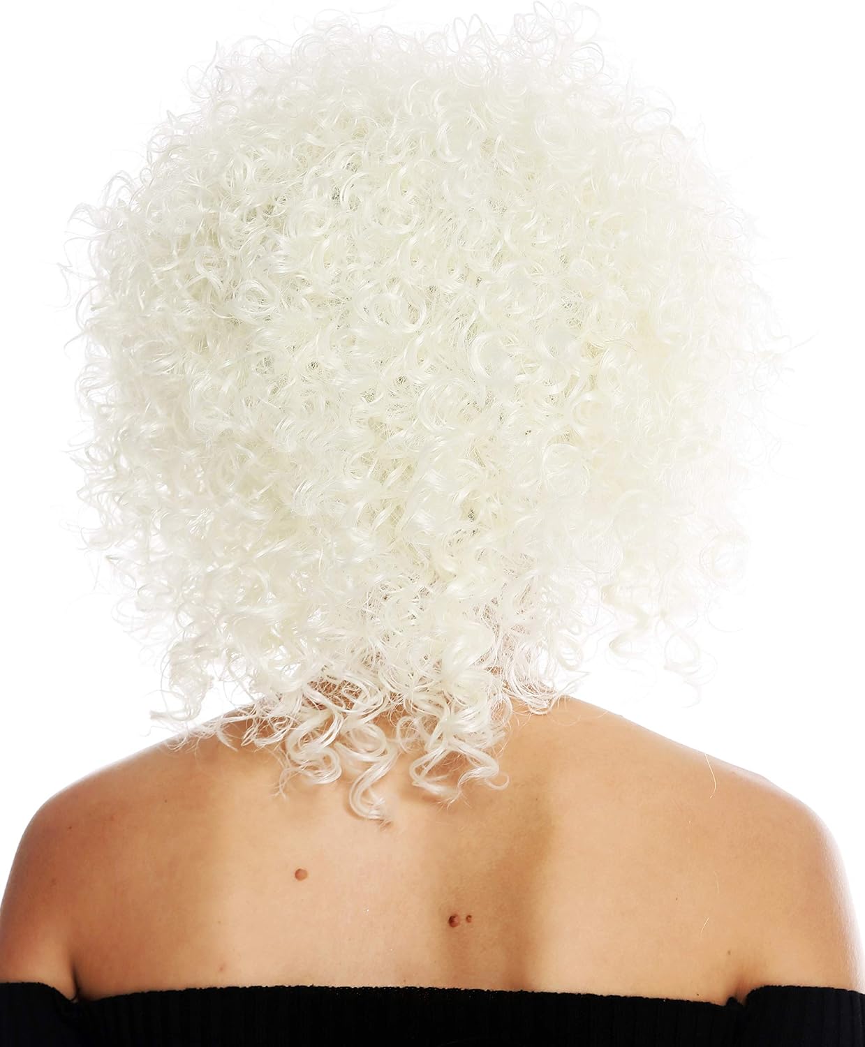 WIG ME UP - VK-11-1001 quality women's wig short voluminous frizzy curly curls wild white angel, Länge: ca. 30 cm - Image 5