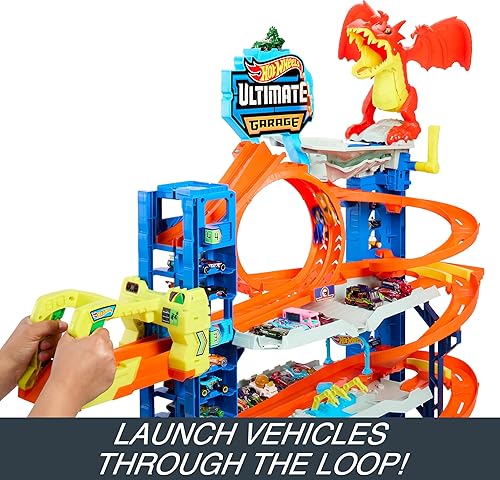 Hot Wheels track perfect for American family birthday parties and playdates