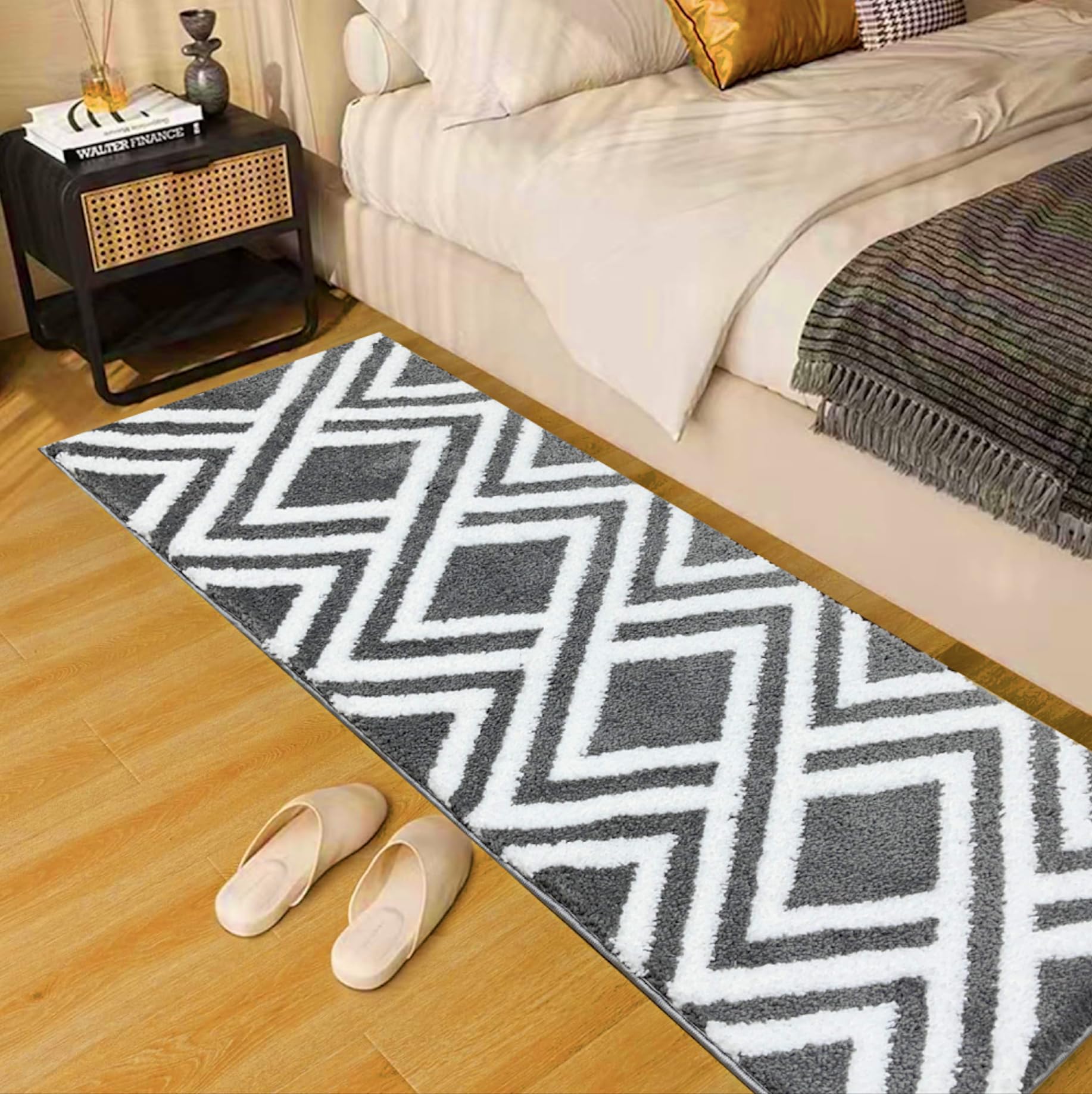 See full amazon price history chart for Roseate Egyptian Super Soft (50x120 cm) Microfibre 2000 GSM Anti Skid Runner for Bedroom/Carpets for Living Room/Kitchen Mats for Floor/Floor Mat/Bathroom Mat/Rug (Grey) Pack of 1 Roseate Egyptian Super Soft (50x120 cm) Microfibre 2000 GSM Anti Skid Runner for Bedroom/Carpets for Living Room/Kitchen Mats for Floor/Floor Mat/Bathroom Mat/Rug (Grey) Pack of 1 (B09SQ58RKJ) Amazon Price History, Amazon Price Tracker