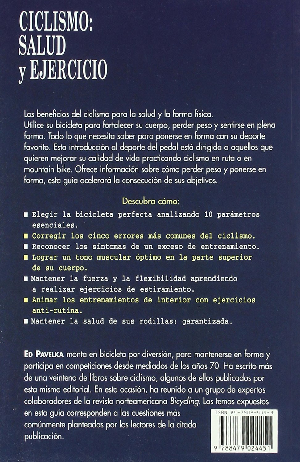 Ciclismo: Salud y ejercicio
