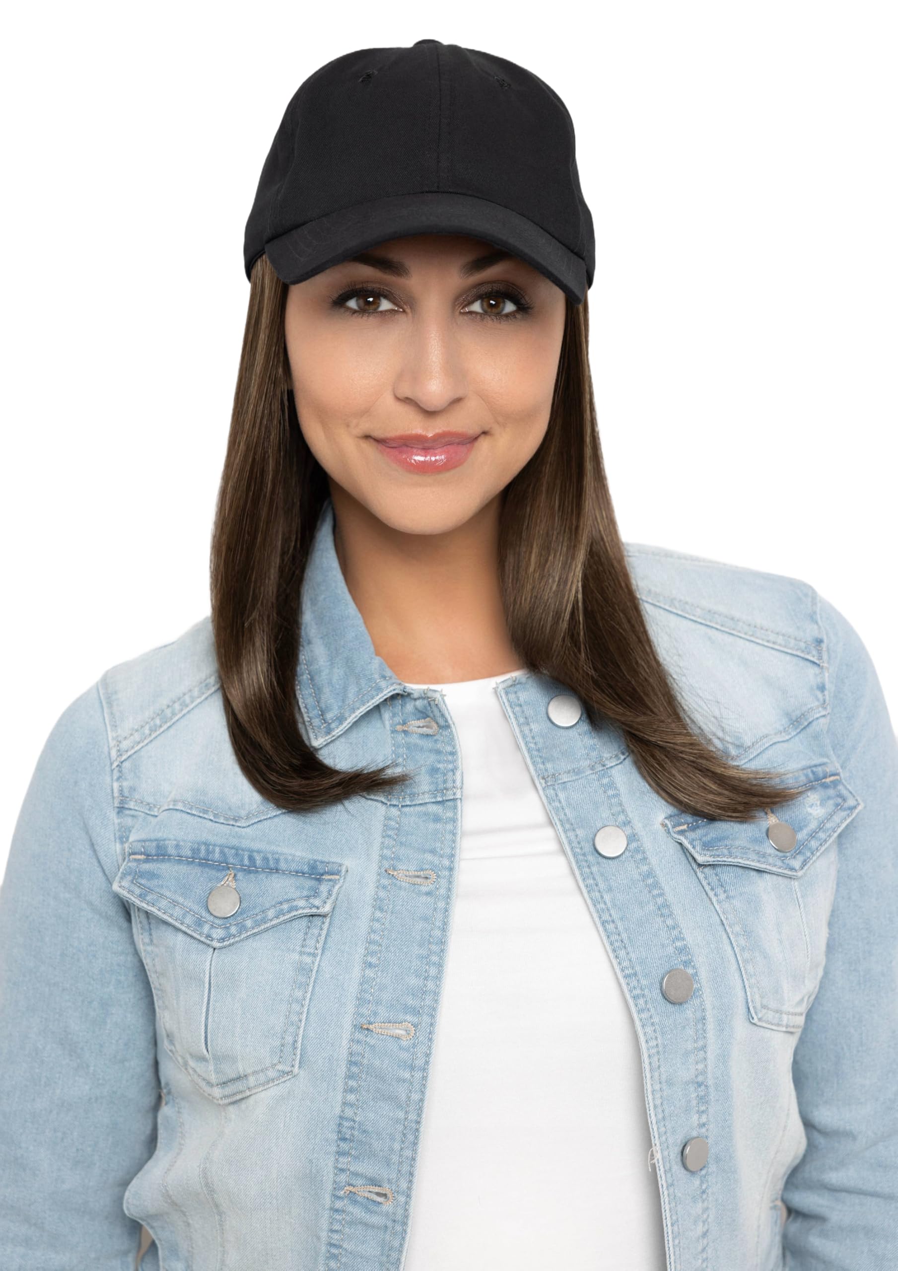 Henry Margu Hair Accents Long Baseball Cap Hair Fibers - 8H