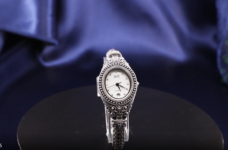 Amazon.com: JadeAngel Solid 925 Silver Wheat Chain Women's Watch