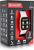 Vista 2 de Sharp - Relojes inteligentes para hombres, relojes inteligentes para mujer, reloj de seguimiento de actividad compatible con Android, iOS, Samsung