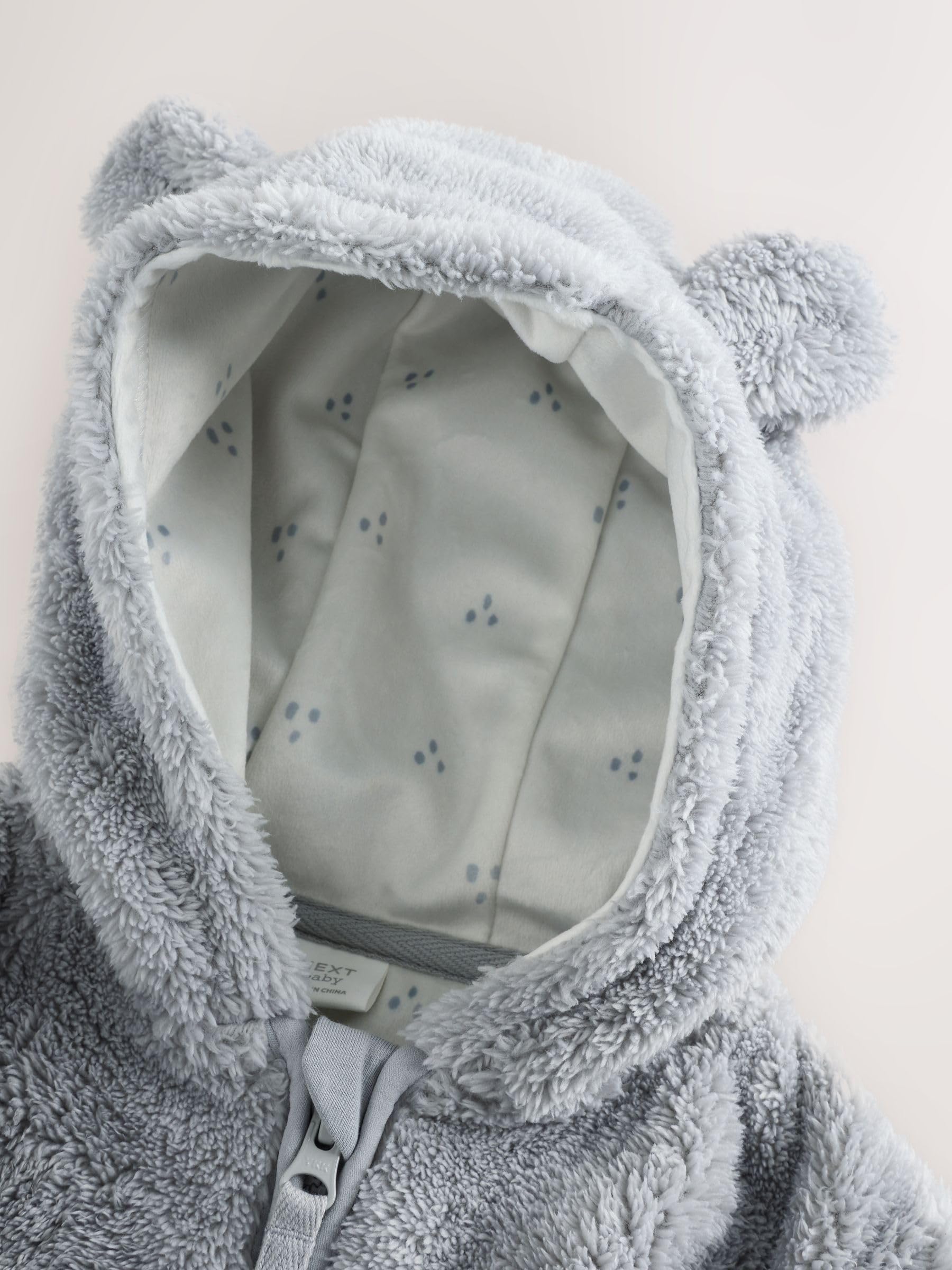NEXT Bebé Chaqueta de forro polar para bebé con cremallera